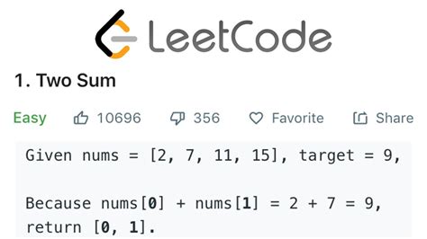 two sum leetcode